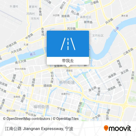 江南公路 Jiangnan Expressway地图