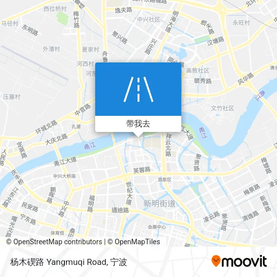 杨木碶路 Yangmuqi Road地图