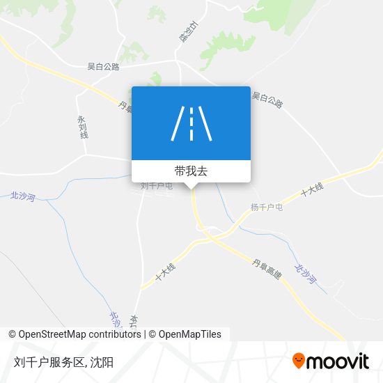 刘千户服务区地图