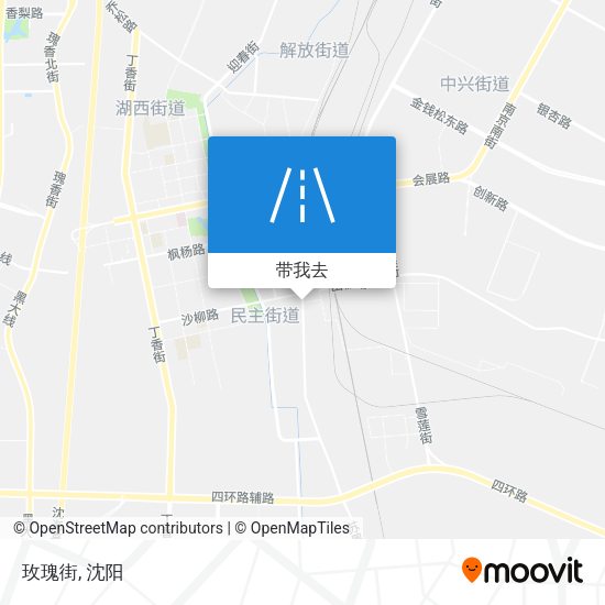 玫瑰街地图
