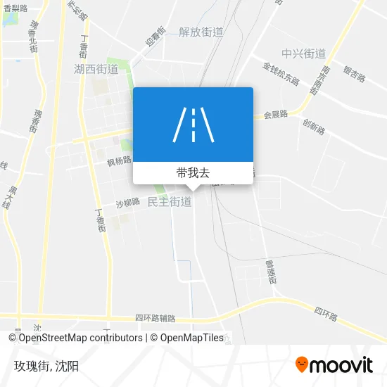 玫瑰街地图