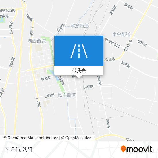 牡丹街地图