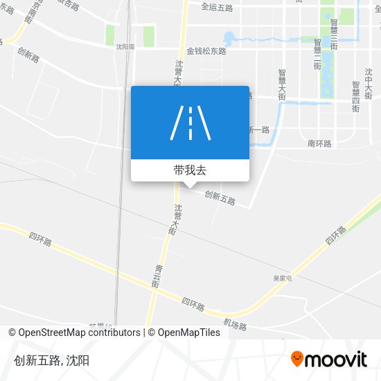 创新五路地图