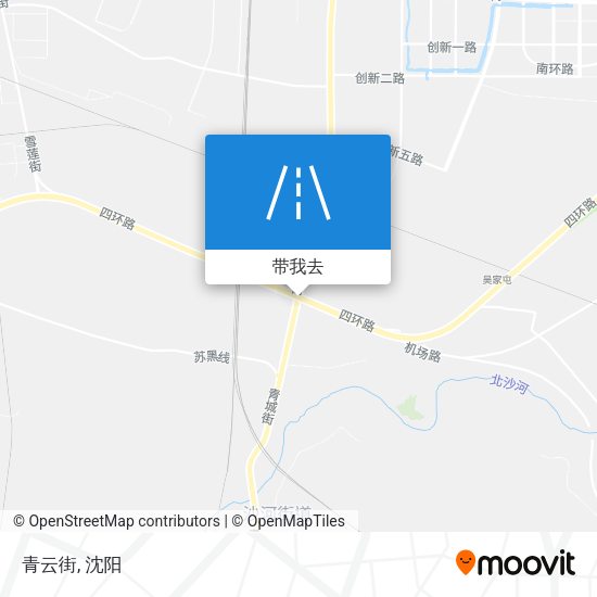 青云街地图