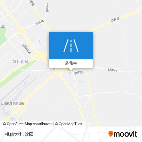 桃仙大街地图