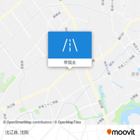 沈辽路地图