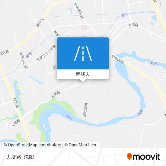 大堤路地图