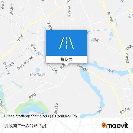 开发南二十六号路地图