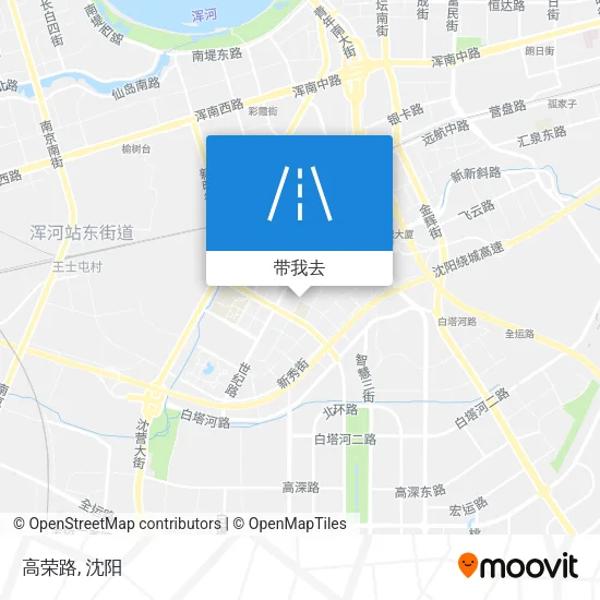 高荣路地图