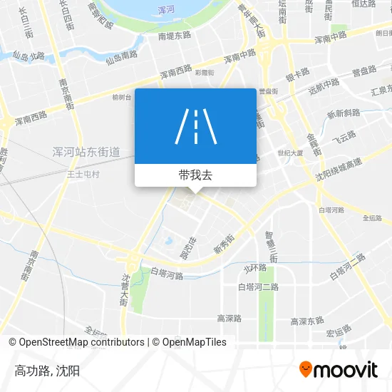 高功路地图