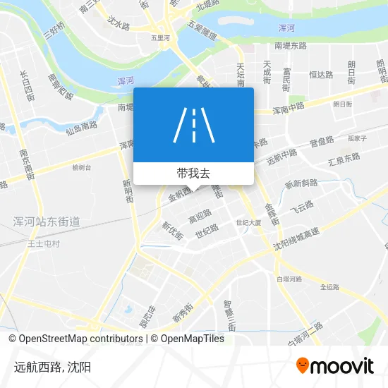 远航西路地图