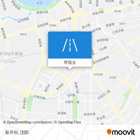 新开街地图