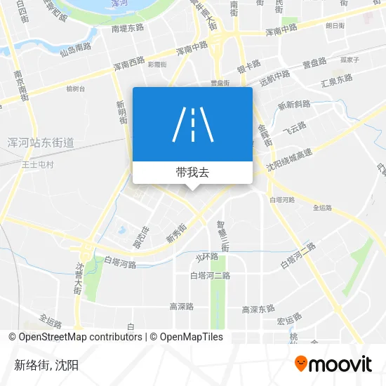 新络街地图