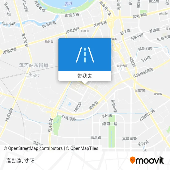 高勋路地图