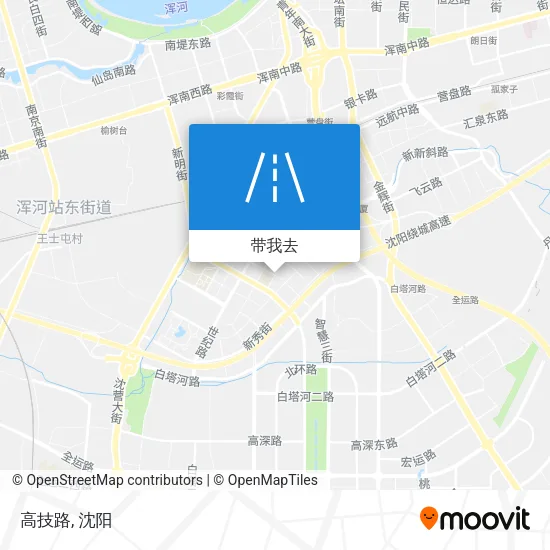 高技路地图
