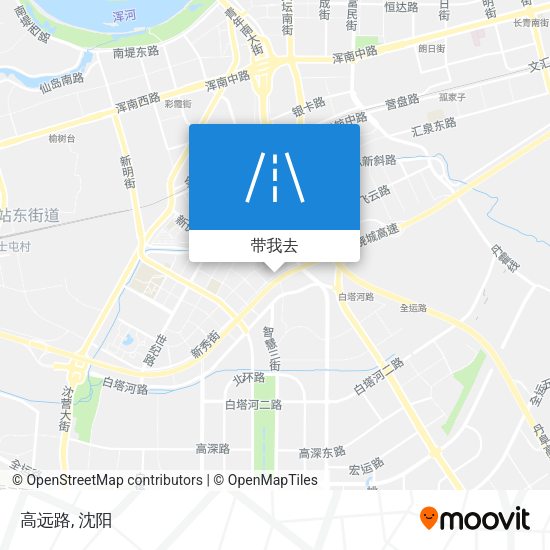 高远路地图
