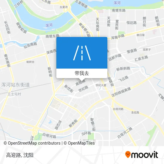 高迎路地图