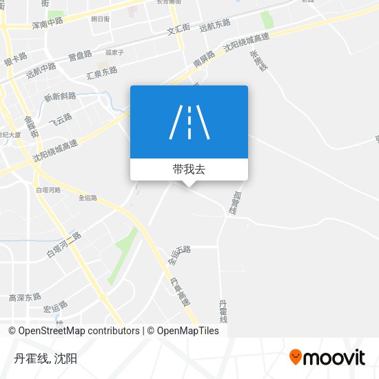 丹霍线地图