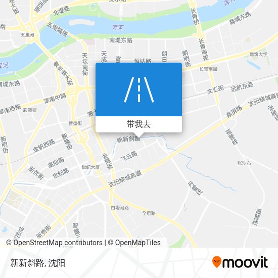 新新斜路地图