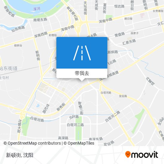 新硕街地图