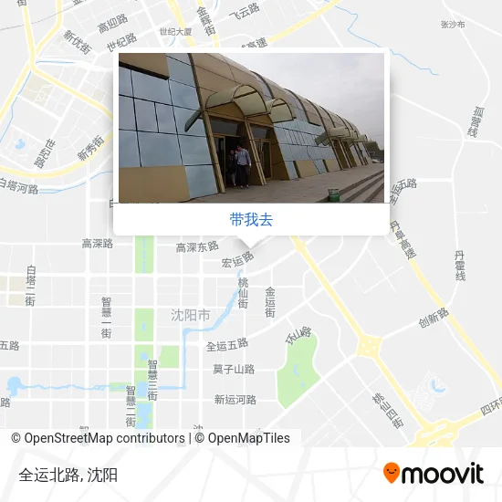 全运北路地图