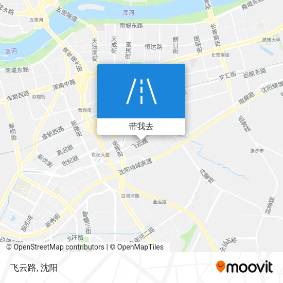 飞云路地图