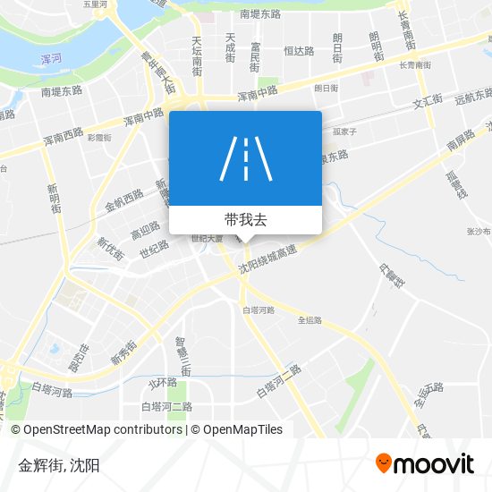金辉街地图