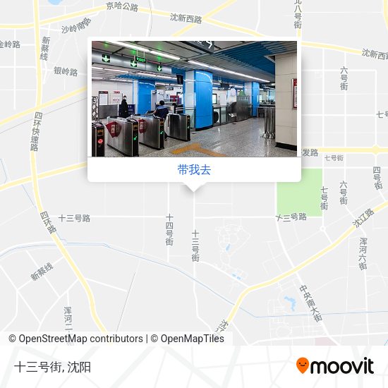 十三号街地图