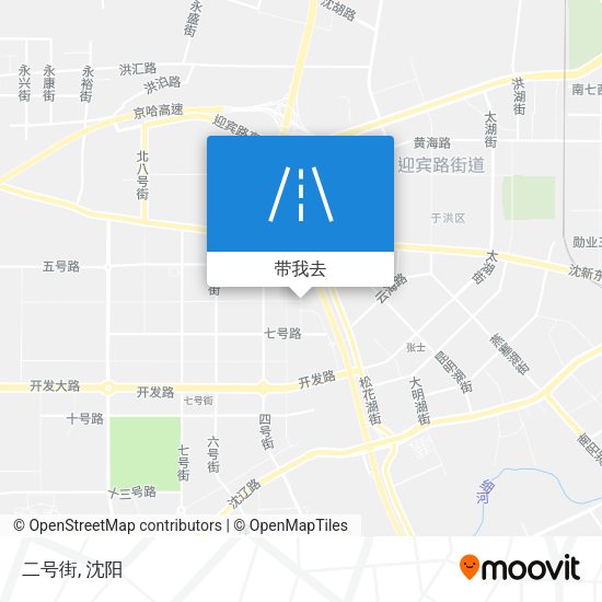 二号街地图