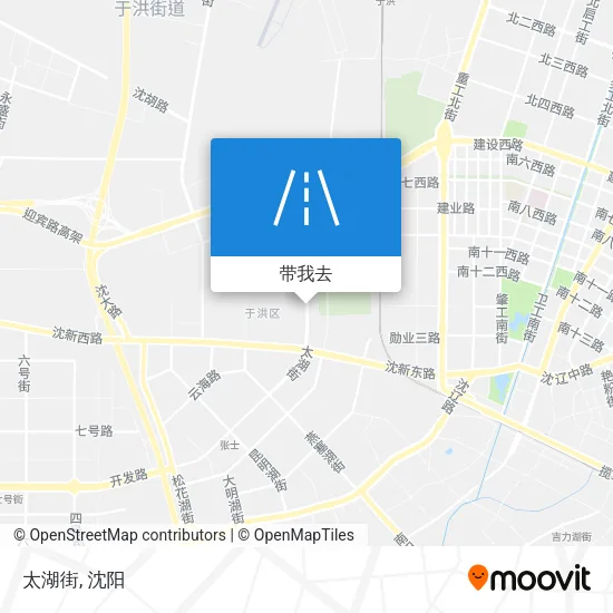 太湖街地图