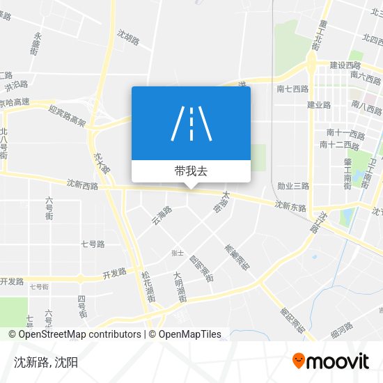 沈新路地图