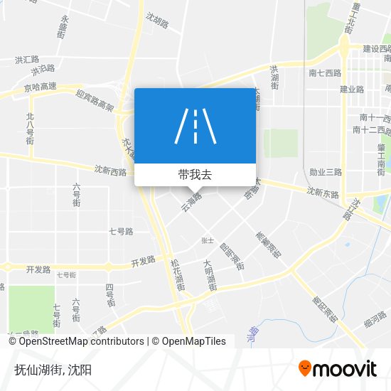 抚仙湖街地图