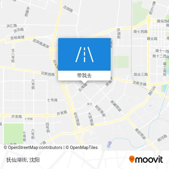 抚仙湖街地图