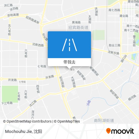 Mochouhu Jie地图