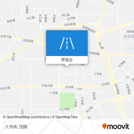 八号街地图