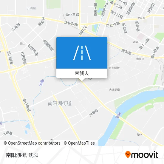 南阳湖街地图