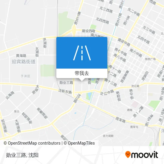 勋业三路地图