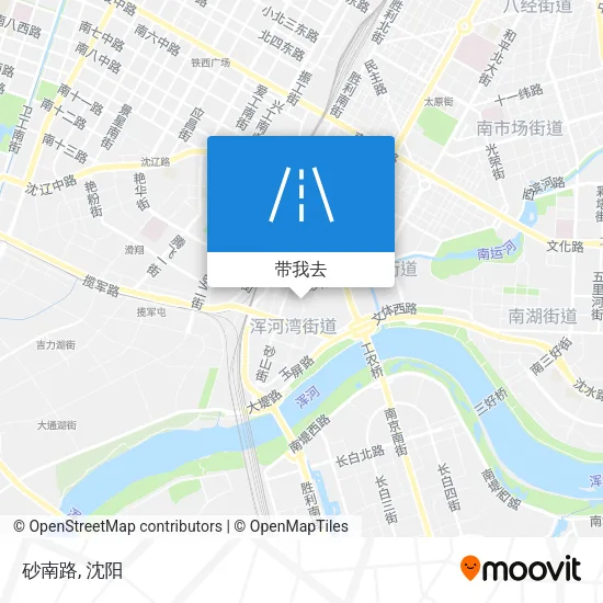 砂南路地图