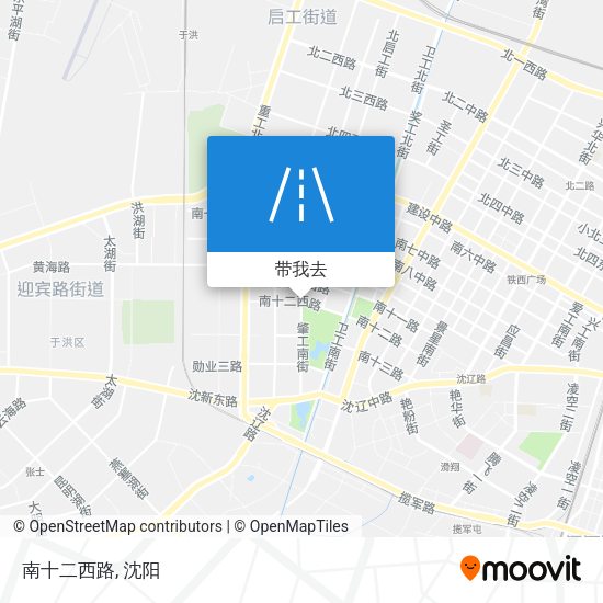 南十二西路地图