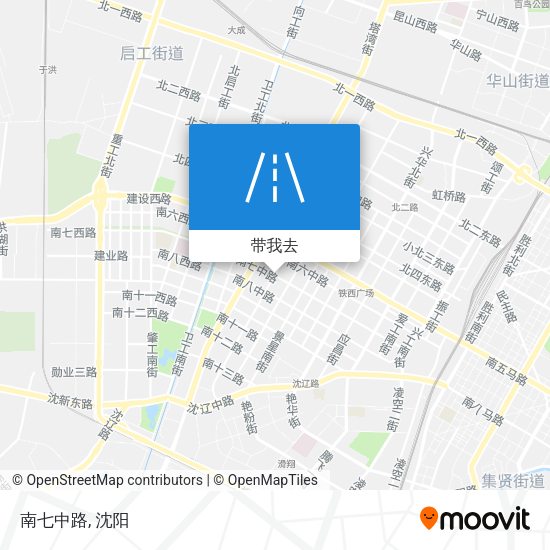 南七中路地图