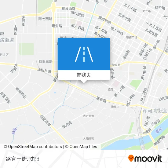 路官一街地图