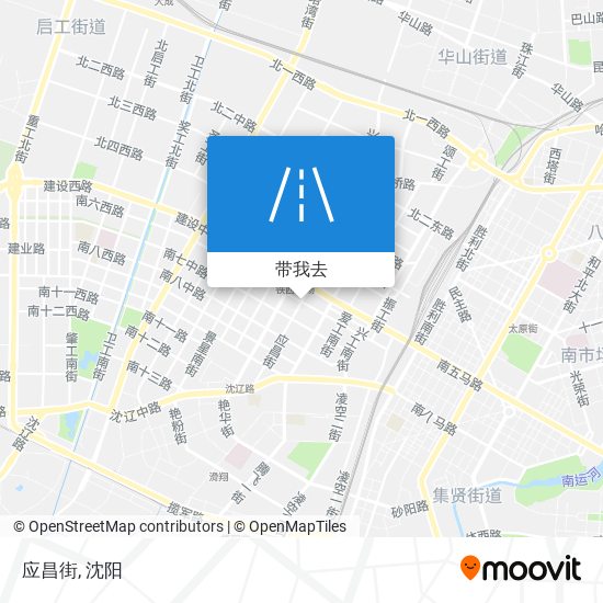应昌街地图