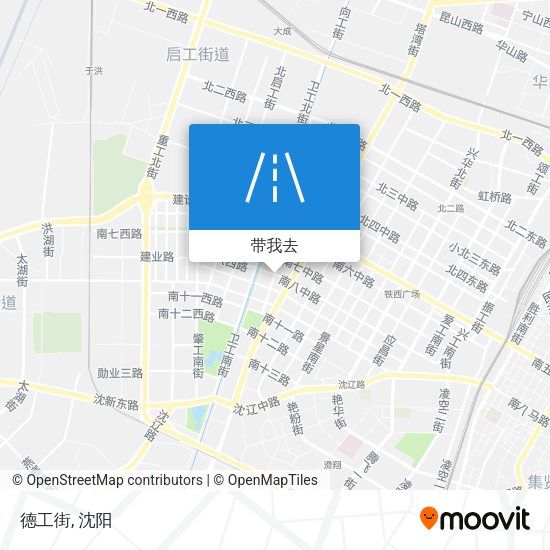 德工街地图