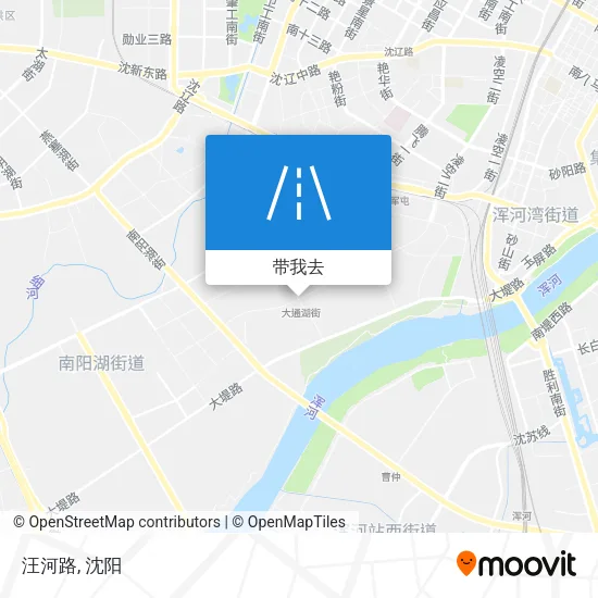 汪河路地图