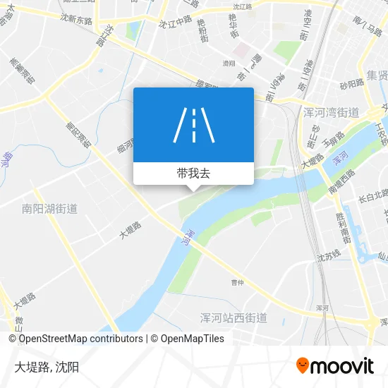 大堤路地图