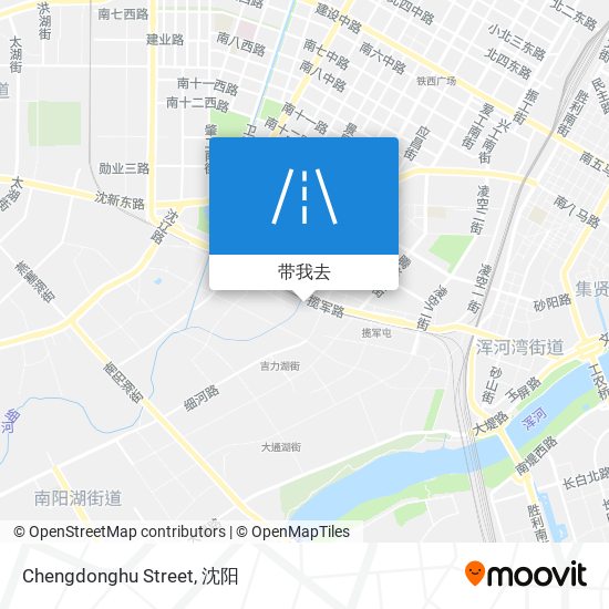 Chengdonghu Street地图