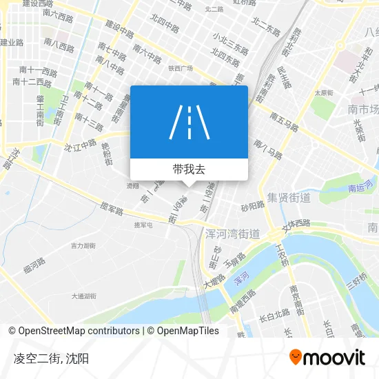 凌空二街地图