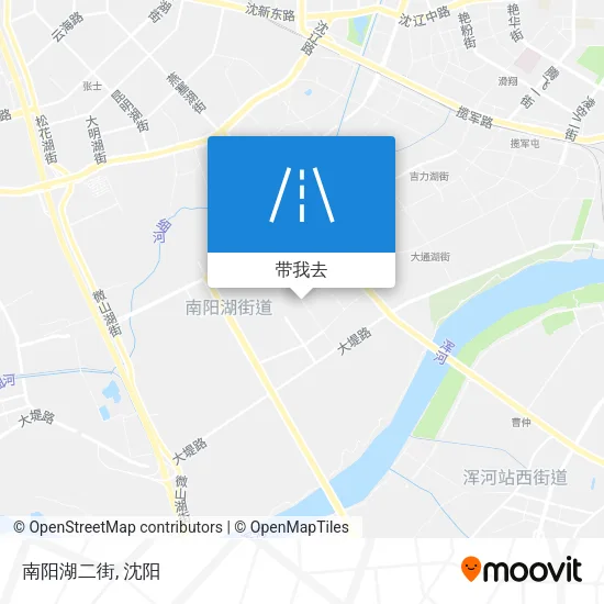 南阳湖二街地图