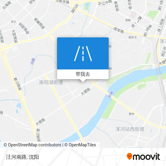 汪河南路地图