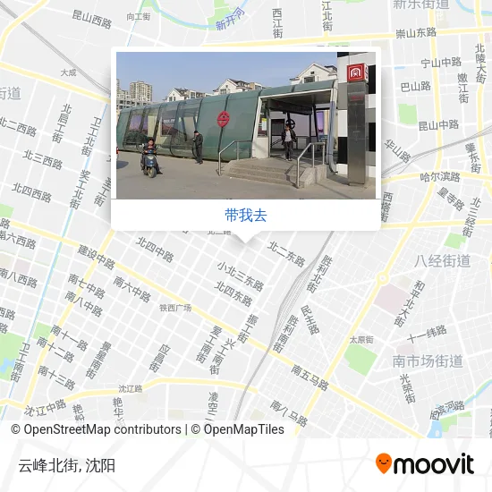 云峰北街地图